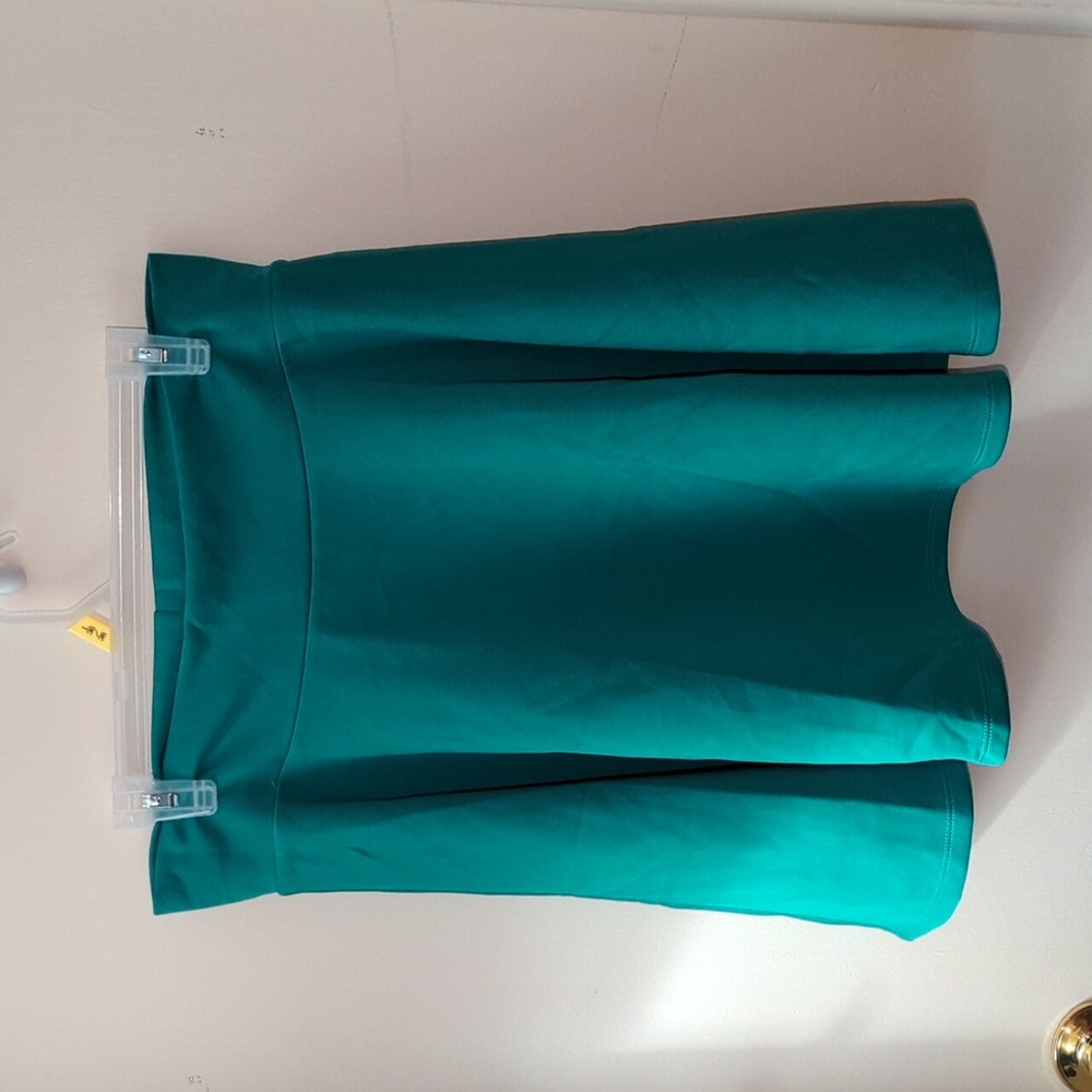 Teal circle skirt XXL